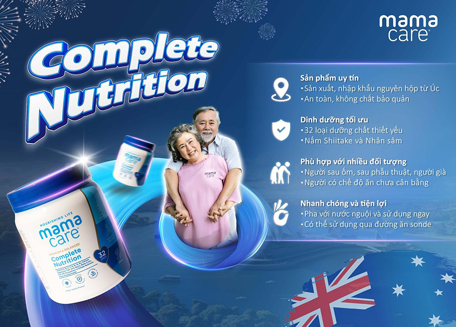 Sản Phẩm Dinh Dưỡng MamaCare Premium & Balanced Complete Nutrition
