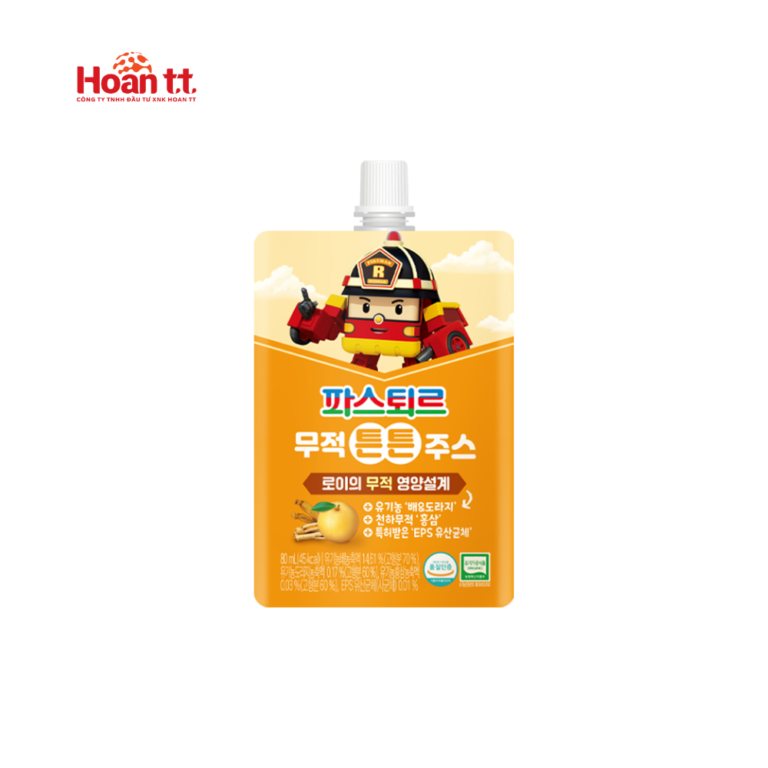 Nước Ép Lê Và Rễ Cây Cát Cánh Hữu Cơ Lotte