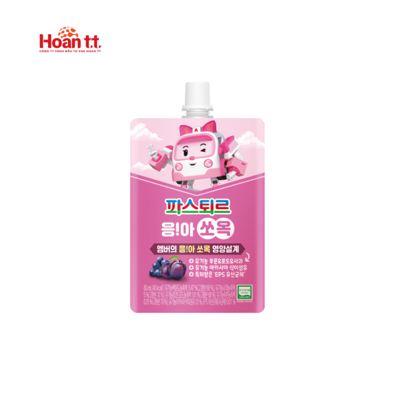 Nước Ép Mận, Nho, Táo Hữu Cơ Lotte