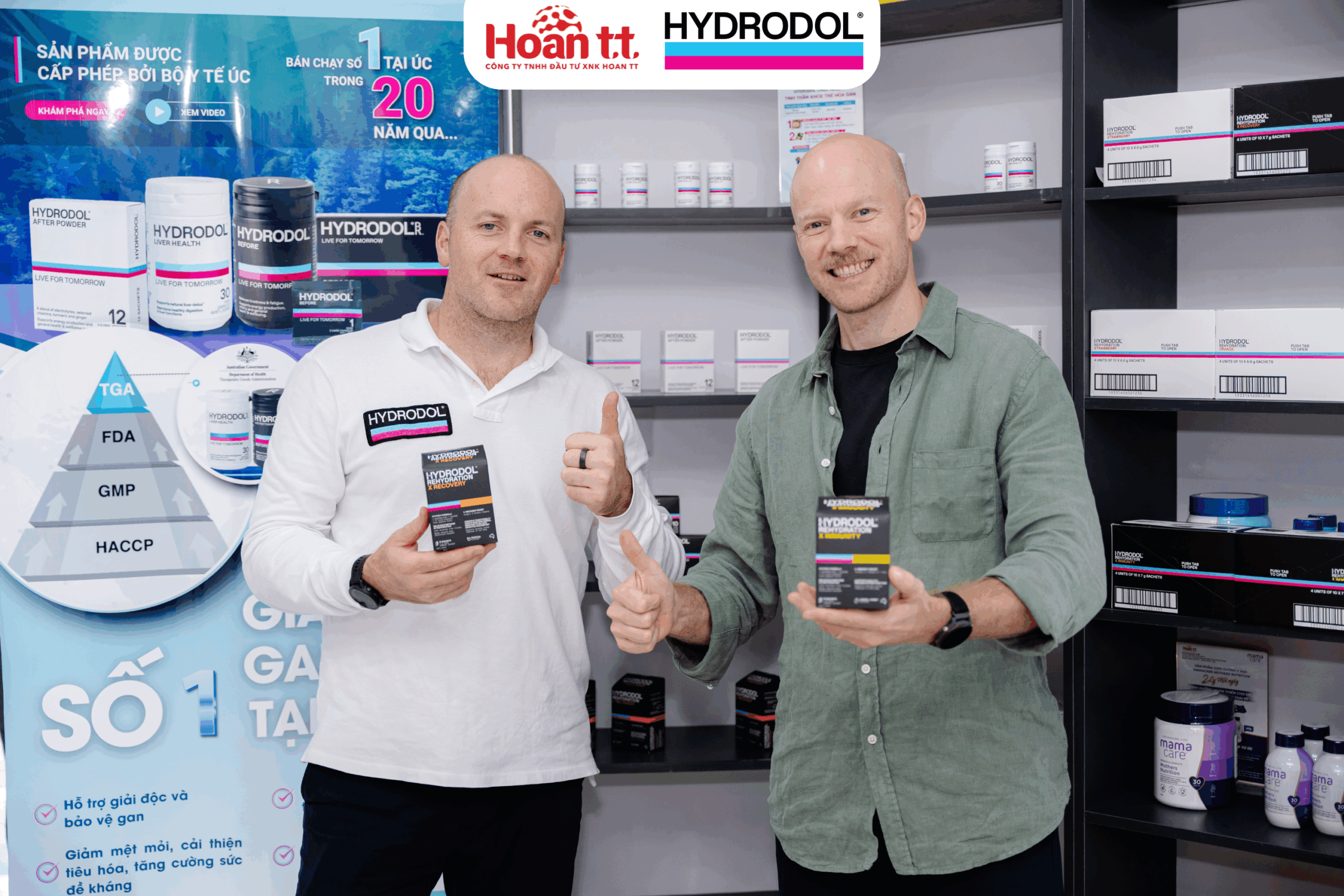 CEO & Co-founder Nick Crothers và Will Crothers đến từ Úc