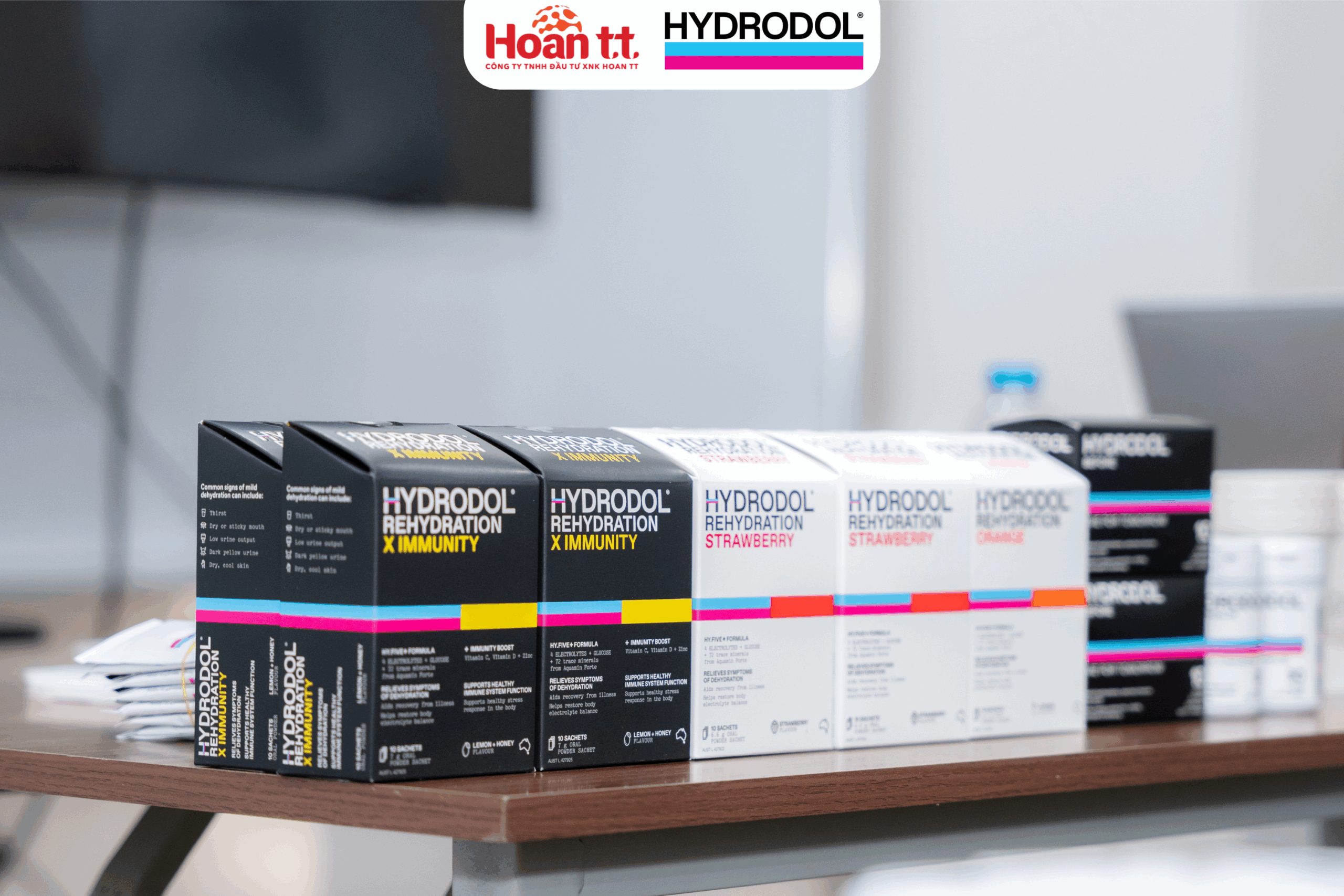 Các dòng sản phẩm của thương hiệu Hydrodol