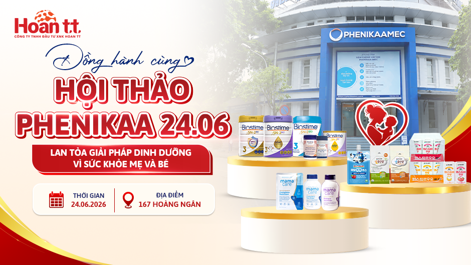 Sự kiện đồng hành và lan tỏa sản phẩm chăm sóc sức khỏe chất lượng hàng đầu được tổ chức bởi phòng khám Phenikaa - Hoan TT